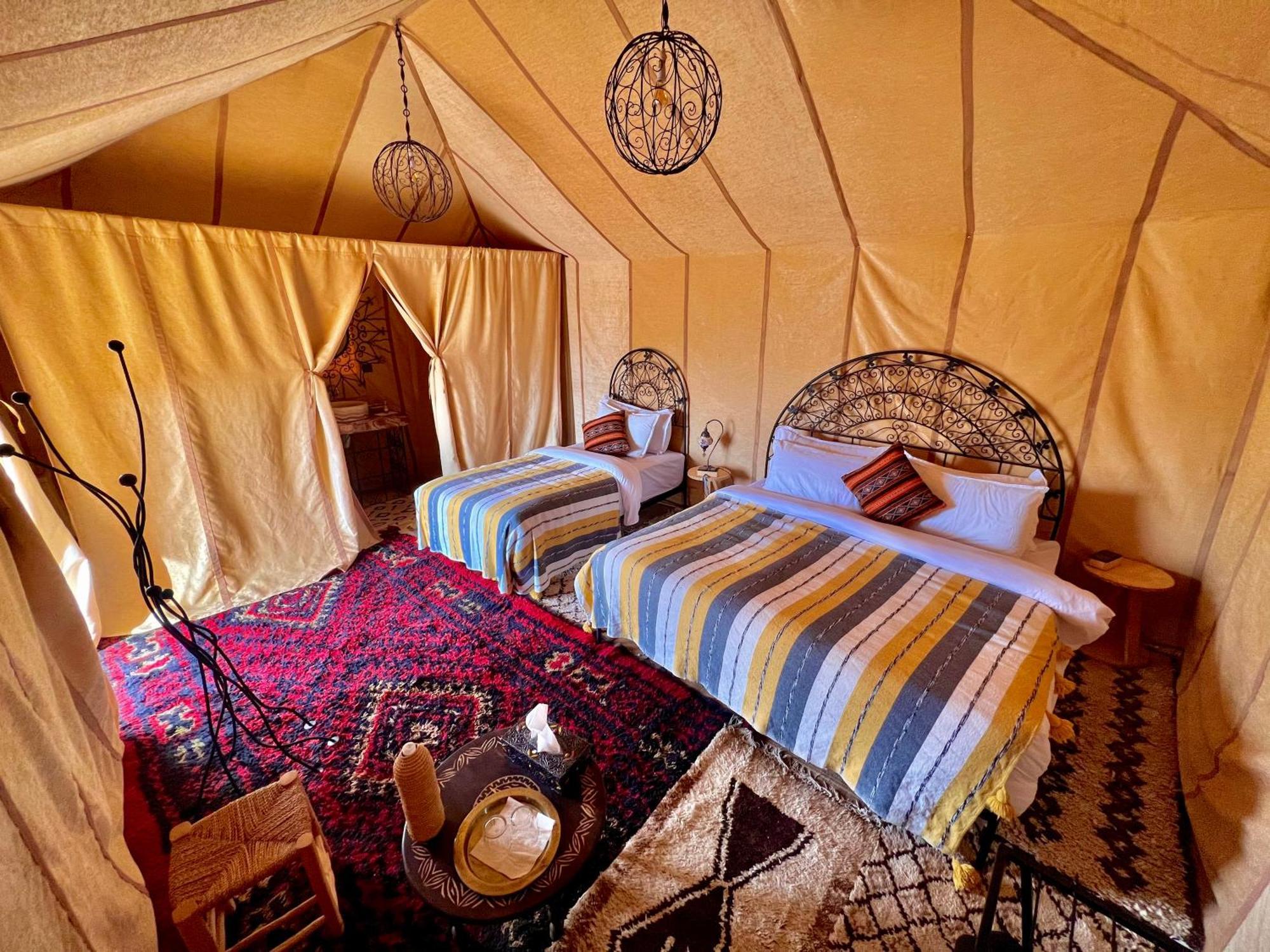 Desert Sahara Luxury Camp Merzouga Bagian luar foto