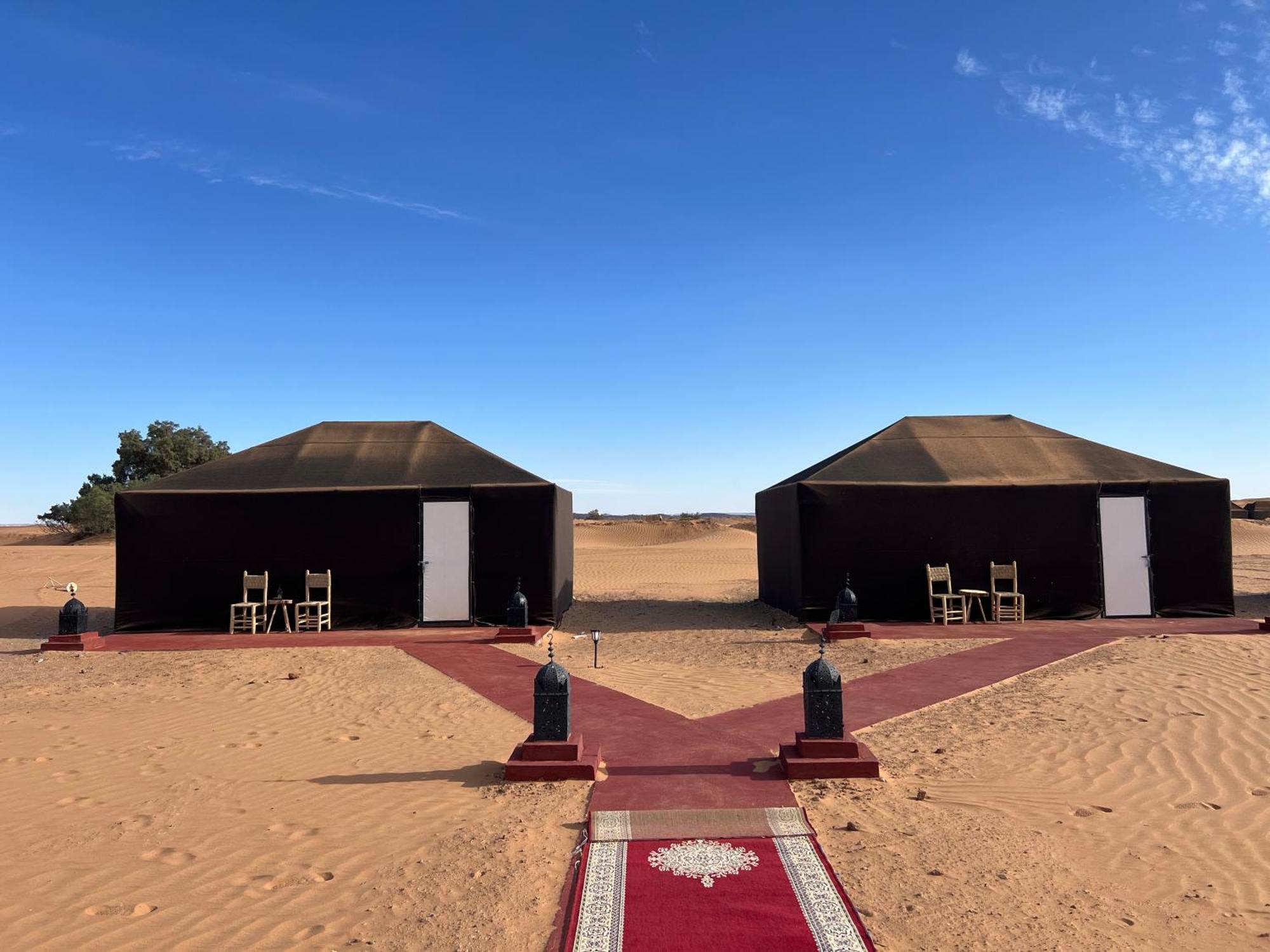 Desert Sahara Luxury Camp Merzouga Bagian luar foto