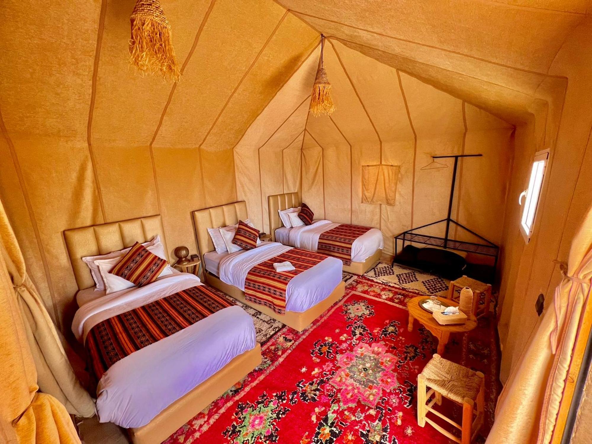 Desert Sahara Luxury Camp Merzouga Bagian luar foto