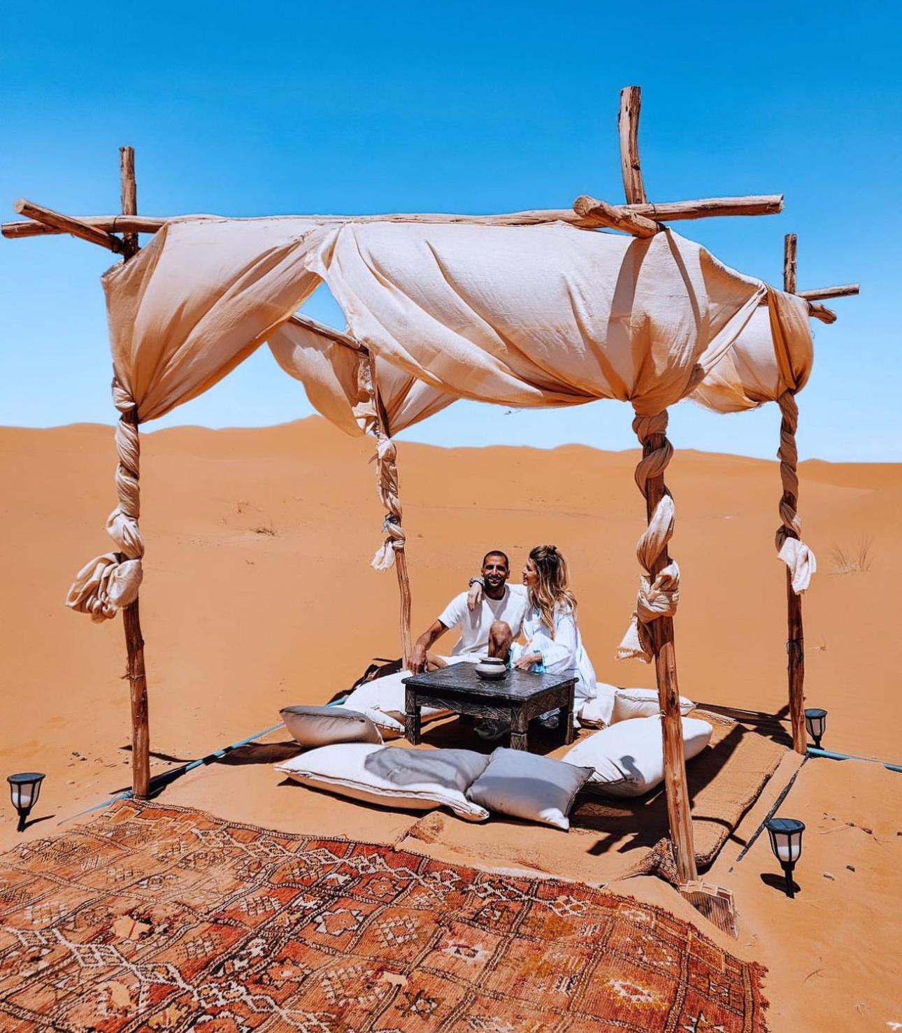 Desert Sahara Luxury Camp Merzouga Bagian luar foto