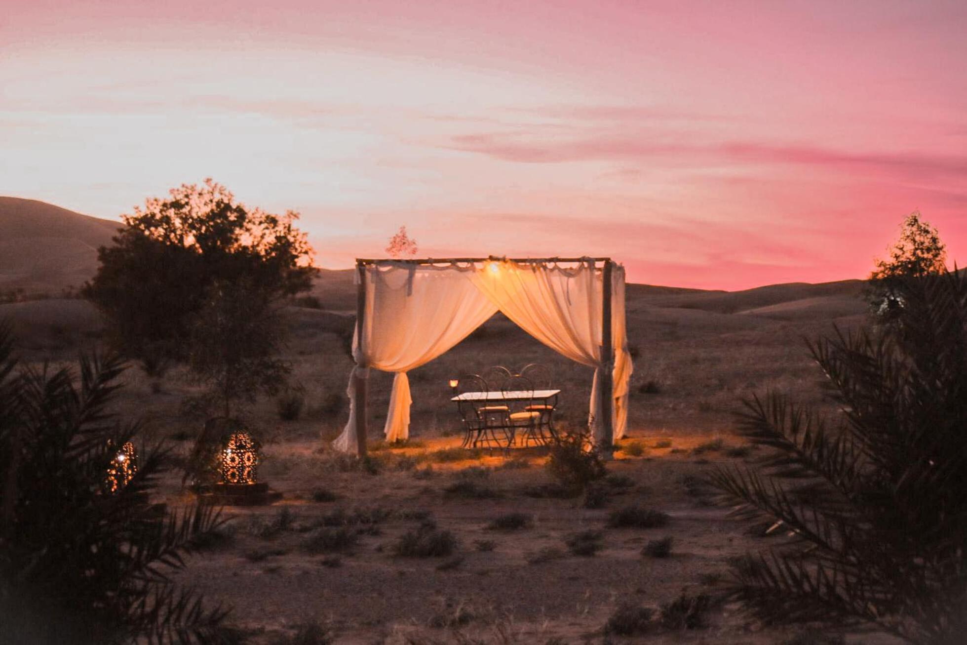 Desert Sahara Luxury Camp Merzouga Bagian luar foto