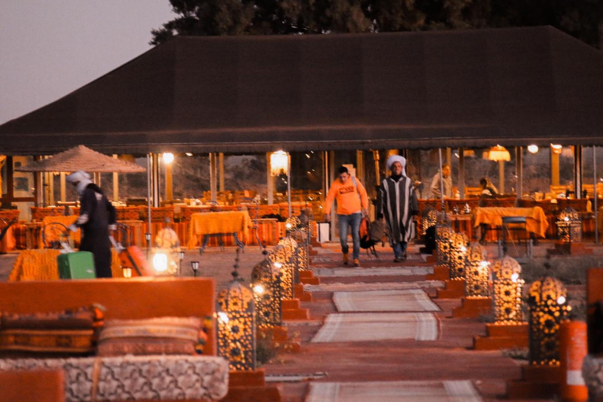 Desert Sahara Luxury Camp Merzouga Bagian luar foto