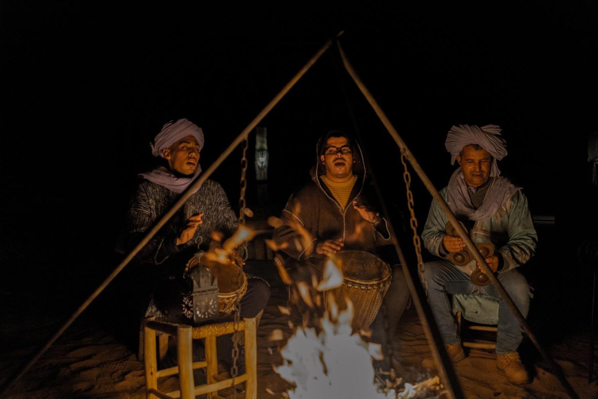 Desert Sahara Luxury Camp Merzouga Bagian luar foto